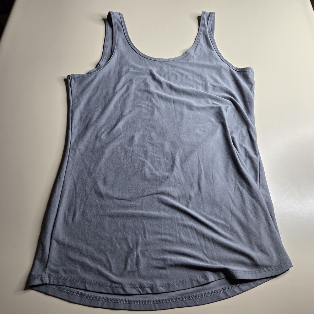 No Boundaries XL Love Graphic Tank Top Floral Tropical Grey Stretch Juniors... - Picture 7 of 7